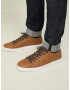 JACK & JONES Sneaker low maro coniac / auriu - Pled.ro