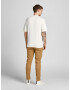 JACK & JONES Tricou alb murdar - Pled.ro