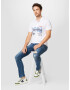 JACK & JONES Tricou albastru / albastru noapte / roșu / alb - Pled.ro