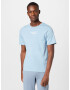 JACK & JONES Tricou albastru deschis / alb - Pled.ro