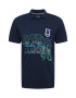 JACK & JONES Tricou albastru noapte / verde limetă / verde jad / alb - Pled.ro