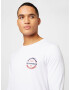 JACK & JONES Tricou 'ANDY' bleumarin / roșu / alb - Pled.ro