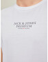 JACK & JONES Tricou 'Archie' negru / alb - Pled.ro