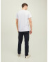 JACK & JONES Tricou 'Archie' negru / alb - Pled.ro