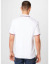 JACK & JONES Tricou 'ASTON' bleumarin / roșu / alb - Pled.ro