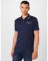 JACK & JONES Tricou 'ASTON' bleumarin / roșu intens / alb - Pled.ro