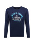 JACK & JONES Tricou bleumarin / albastru deschis / alb - Pled.ro