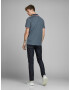 JACK & JONES Tricou 'Paulos' albastru noapte / albastru amestec / roșu / alb - Pled.ro