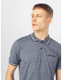 JACK & JONES Tricou bleumarin / corai / alb - Pled.ro