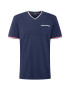 JACK & JONES Tricou bleumarin / roșu / alb - Pled.ro