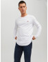 JACK & JONES Tricou bleumarin / roz / alb - Pled.ro