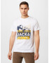 JACK & JONES Tricou 'BOOSTER' bleumarin / galben deschis / alb - Pled.ro