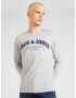 JACK & JONES Tricou 'BRAD' bleumarin / albastru deschis / gri deschis - Pled.ro