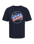 JACK & JONES Tricou 'CODYY' bleumarin / galben auriu / oliv / alb - Pled.ro