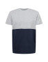 JACK & JONES Tricou 'COPENHAGEN' bleumarin / gri / alb - Pled.ro