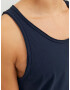 JACK & JONES Tricou 'Crayo' bleumarin / portocaliu / alb - Pled.ro