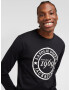 JACK & JONES Tricou 'DOUCE' negru / alb - Pled.ro