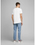 JACK & JONES Tricou 'Easher' alb murdar - Pled.ro