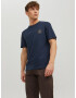 JACK & JONES Tricou 'Filo' bleumarin / gri / roz / alb - Pled.ro