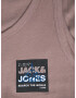 JACK & JONES Tricou 'HUNT' gri taupe / mauve / negru / alb - Pled.ro