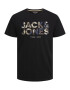 JACK & JONES Tricou 'James' bleumarin / gri / negru / alb - Pled.ro