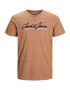 JACK & JONES Tricou 'JORTONS UPSCALE' maro amestecat / negru / alb - Pled.ro