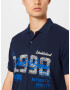 JACK & JONES Tricou 'LAKE' albastru / bleumarin / alb - Pled.ro