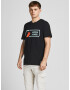 JACK & JONES Tricou 'Logan' albastru deschis / roșu orange / negru - Pled.ro