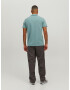 JACK & JONES Tricou 'Logan' bej / cyan / verde / alb - Pled.ro