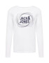 JACK & JONES Tricou 'LUCA' bleumarin / negru / alb - Pled.ro