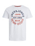 JACK & JONES Tricou 'MIKK' bleumarin / galben curry / negru / alb - Pled.ro