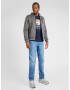 JACK & JONES Tricou 'MOUNTAIN' bleumarin / mov liliachiu / portocaliu / alb - Pled.ro