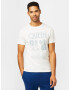 JACK & JONES Tricou 'MUSIC ROCK' gri / alb - Pled.ro