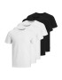 JACK & JONES Tricou 'Essentials' negru / alb - Pled.ro