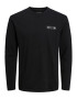 JACK & JONES Tricou negru / alb - Pled.ro