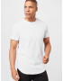 JACK & JONES Tricou 'Noa' negru / alb - Pled.ro