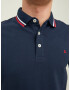 JACK & JONES Tricou 'PAULOS' bleumarin / roșu / alb - Pled.ro