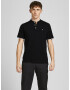 JACK & JONES Tricou 'Paulos' negru / alb - Pled.ro