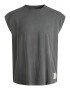 JACK & JONES Tricou 'RUSH' gri metalic - Pled.ro