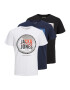 JACK & JONES Tricou 'Scott' albastru / roșu / negru / alb - Pled.ro