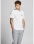 JACK & JONES Tricou 'Shark' bleumarin / alb - Pled.ro