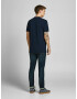 JACK & JONES Tricou 'Shark' bleumarin / roșu deschis - Pled.ro