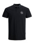 JACK & JONES Tricou 'Shark' negru / alb - Pled.ro