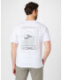 JACK & JONES Tricou 'SPACE' gri / gri deschis / alb - Pled.ro