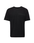 JACK & JONES Tricou 'SPACE' negru / alb - Pled.ro