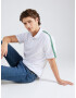 JACK & JONES Tricou 'SPIRIT' verde smarald / alb - Pled.ro