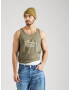 JACK & JONES Tricou 'SPLASH' oliv / verde pastel / alb murdar - Pled.ro