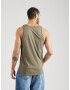 JACK & JONES Tricou 'SPLASH' oliv / verde pastel / alb murdar - Pled.ro