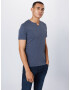 JACK & JONES Tricou 'SPLIT' albastru - Pled.ro