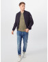 JACK & JONES Tricou 'Split' kaki - Pled.ro